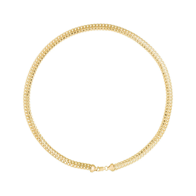 Collier Maille " Nathalia" Or Jaune 375/1000