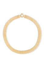 Collier "Maille Calera" Fermoir Boué Or Jaune 375/1000