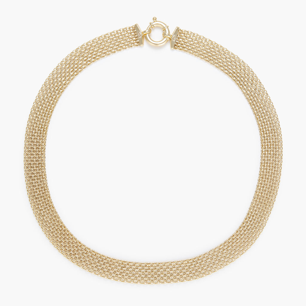 Collar “Calera Mesh” – Cierre Boué