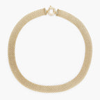 Collier "Maille Plata" Fermoir Boué - Or Jaune