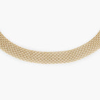 Collier "Maille Plata" Fermoir Boué - Or Jaune