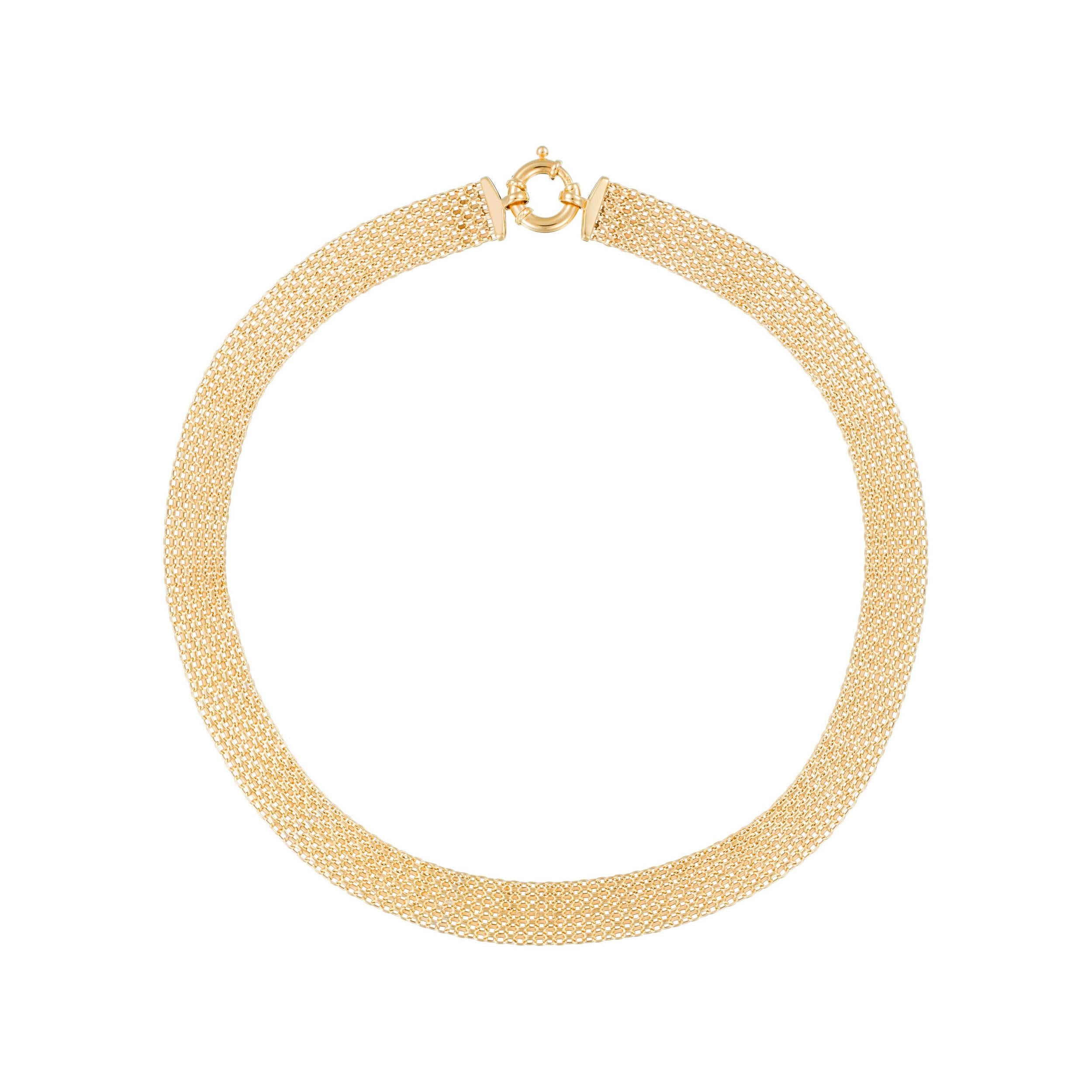 Collier "Maille Calera" Fermoir Boué