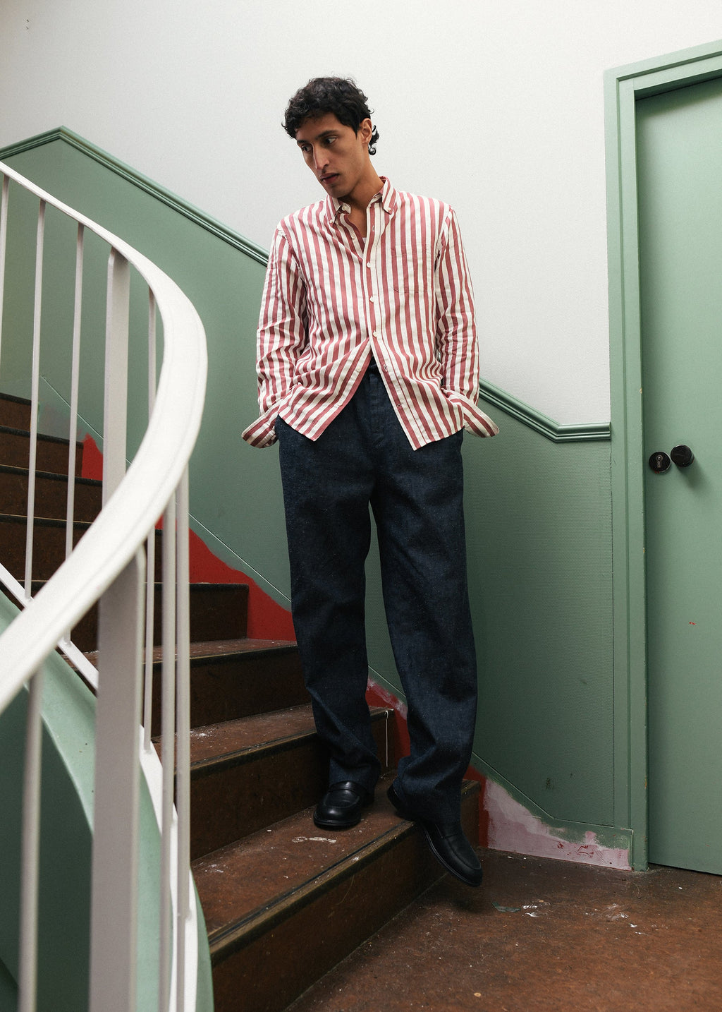 Chemise Calvi - Rouge Et Blanc