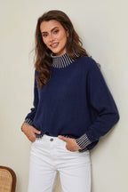 Csepreg Jumper - Navy