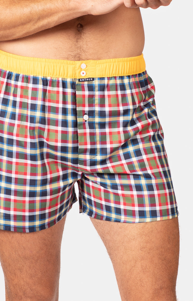 Caleçon Le Club Multicolore - Homme