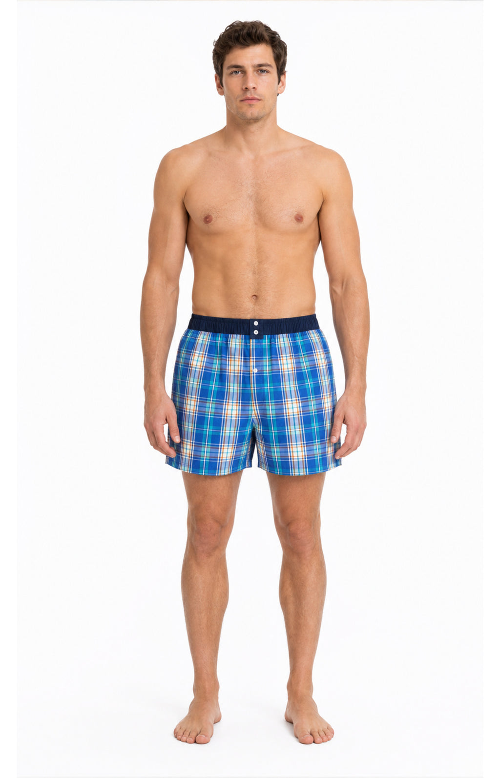 01 Boxer Shorts With Inner Support - Multicoloured