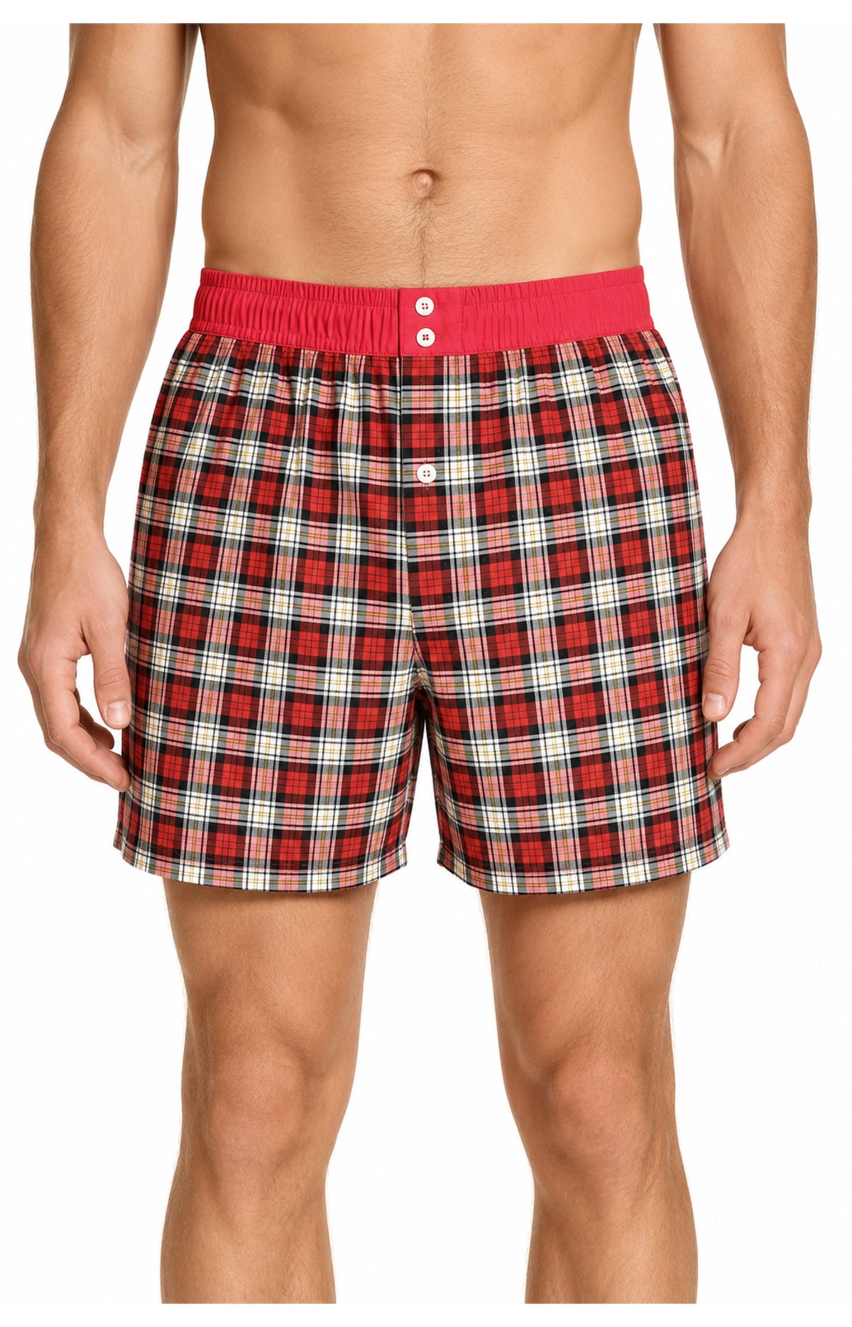 01 Calzoncillo tipo bóxer con suspensorio - Multicolor