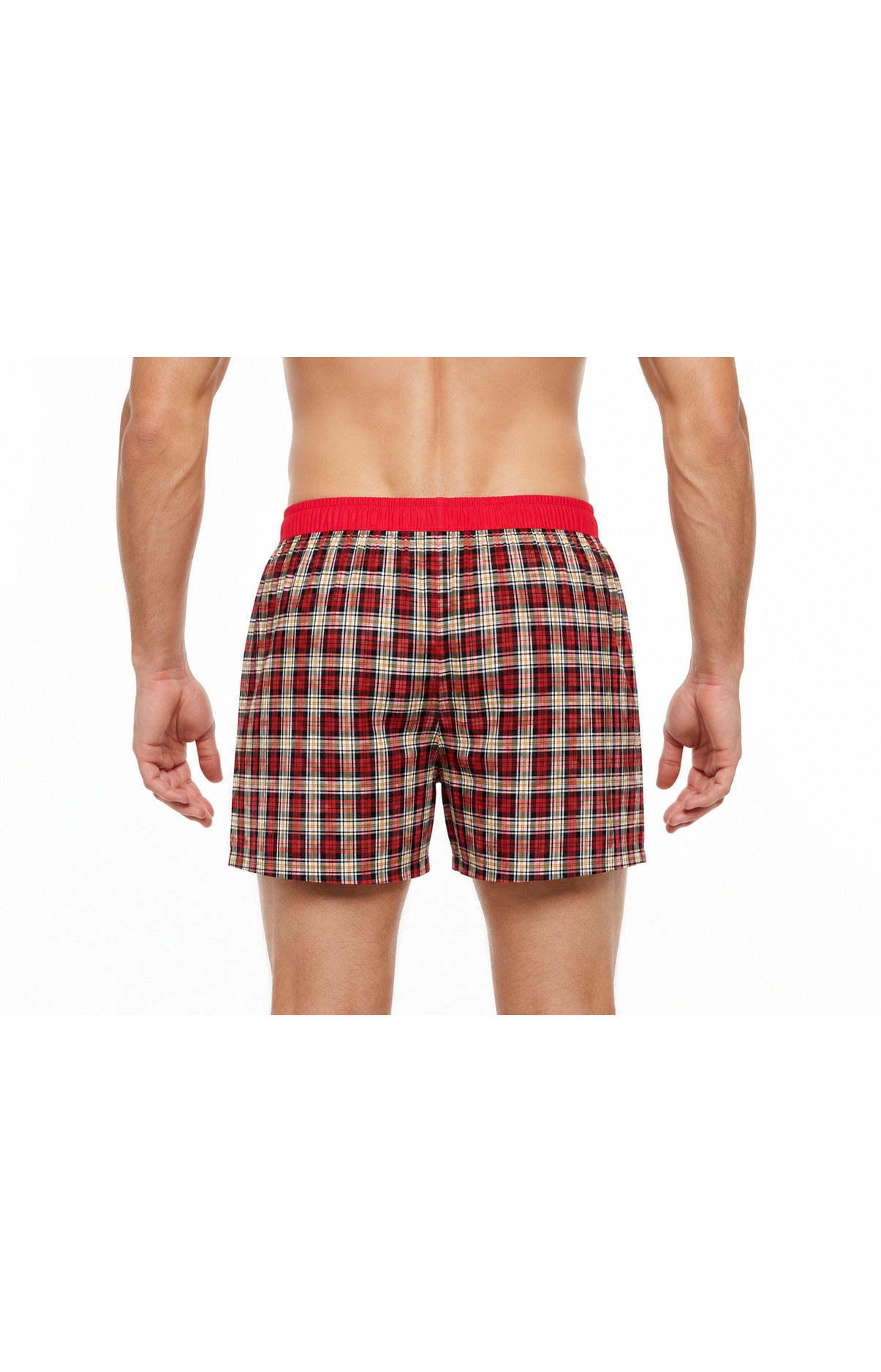 01 Calzoncillo tipo bóxer con suspensorio - Multicolor