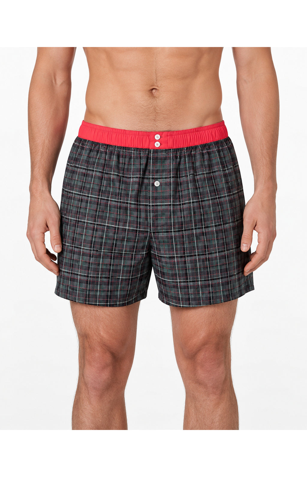 01 Calzoncillo tipo bóxer con suspensorio - Multicolor