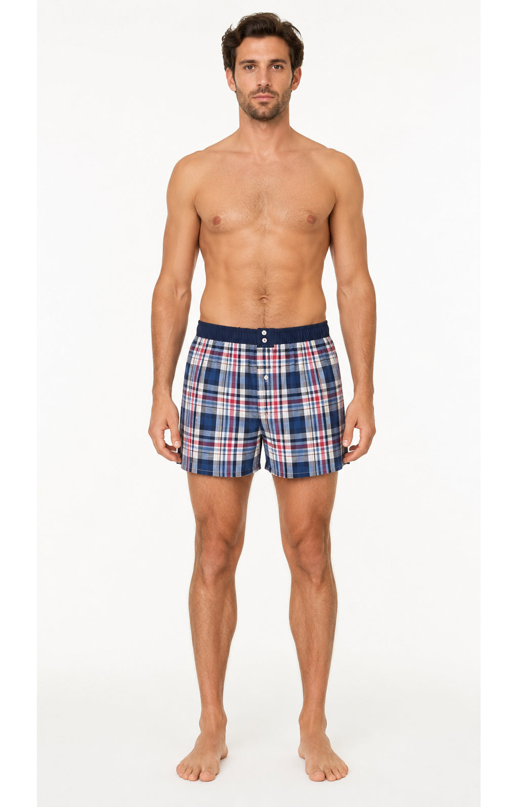 01 Boxer Shorts with Inner Support - Multicolour