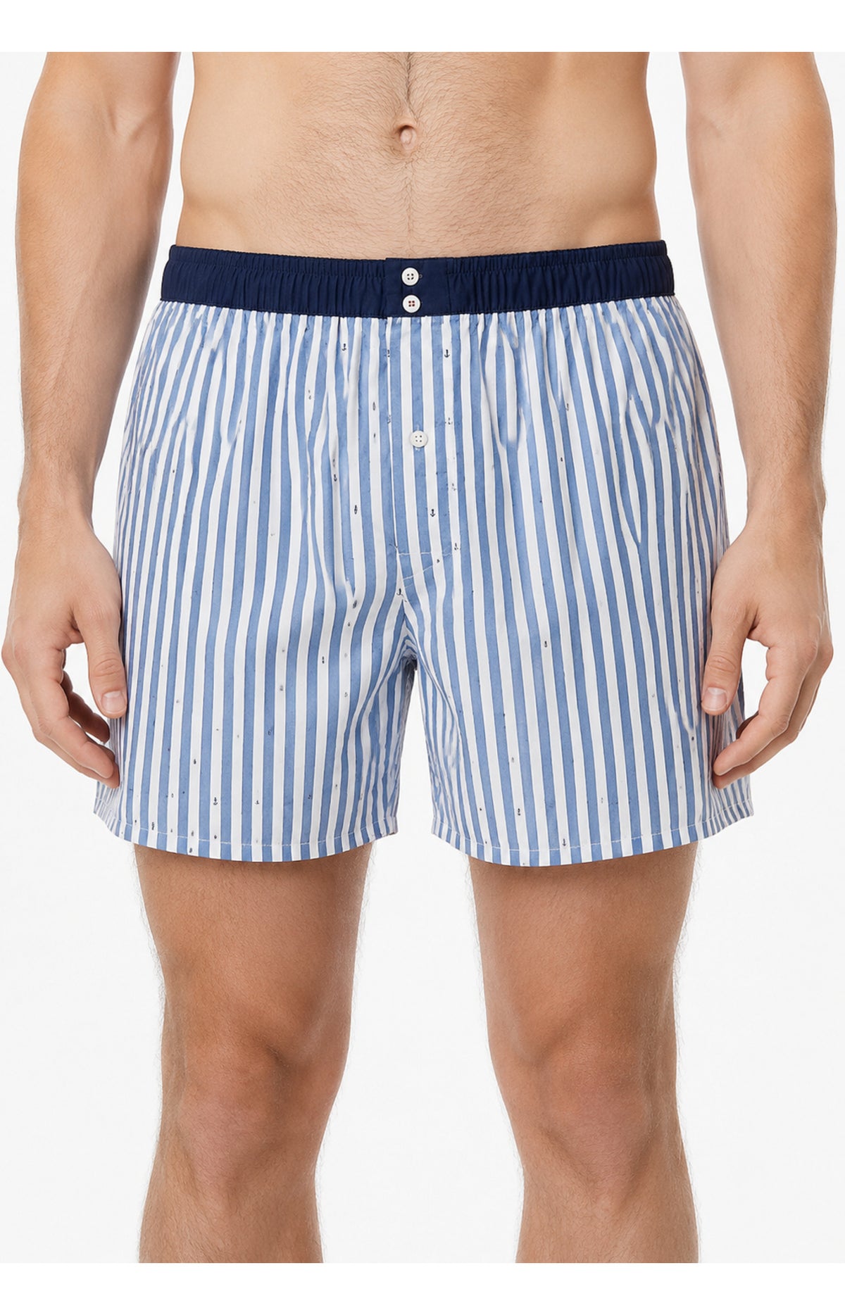 01 Calzoncillo tipo bóxer con suspensorio - Multicolor