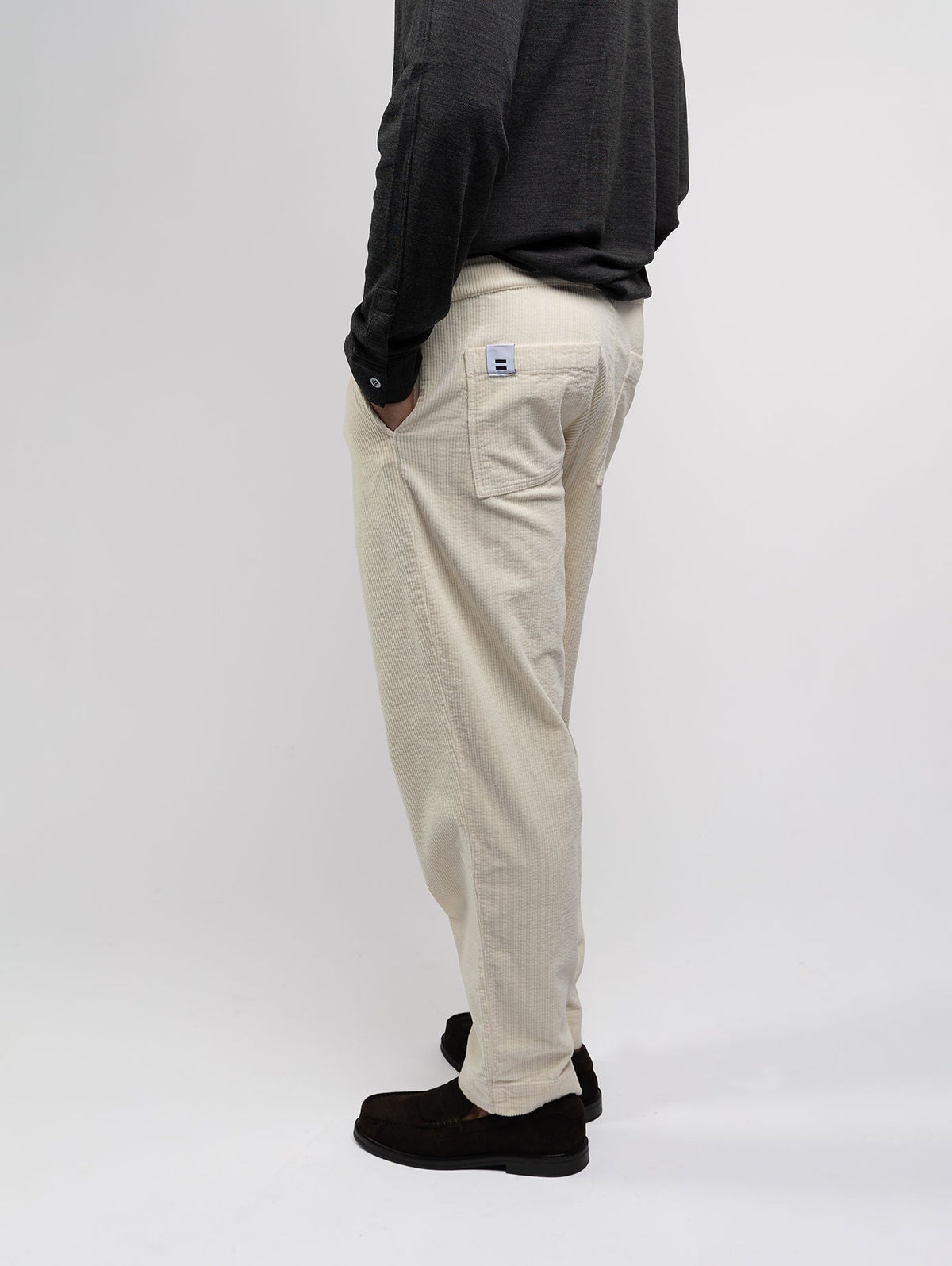 Pantaloni Lazy Uomo Sabbia