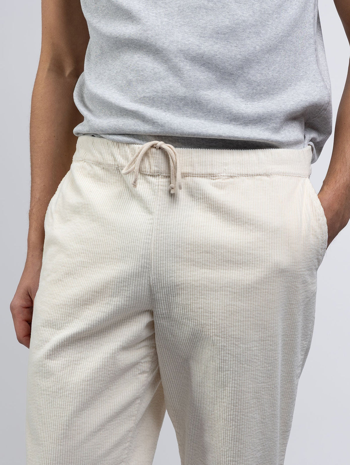 Pantaloni Lazy Uomo Sabbia