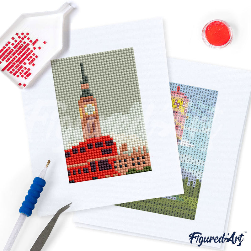 Mini Série Diamond Painting - Villes Du Monde