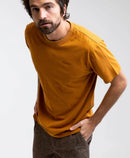 Rhythm - T-Shirt Essential Logo - Tobacco - Homme