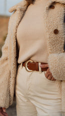 Ceinture Mimi - Acajou