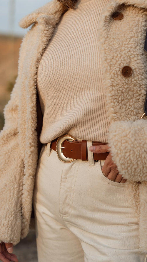 Ceinture Mimi - Acajou