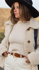 Ceinture Mimi - Acajou