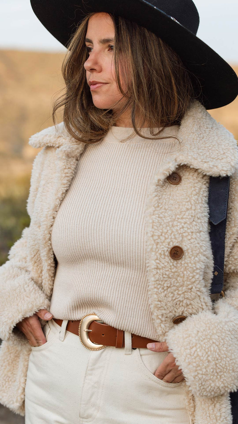 Ceinture Mimi - Acajou