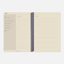 Carnet De Recettes Toilé - Corail