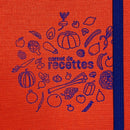 Carnet De Recettes Toilé - Corail