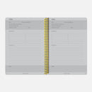 Carnet De Recettes Toilé - Marine