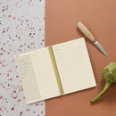 Carnet De Recettes Toilé - Marine