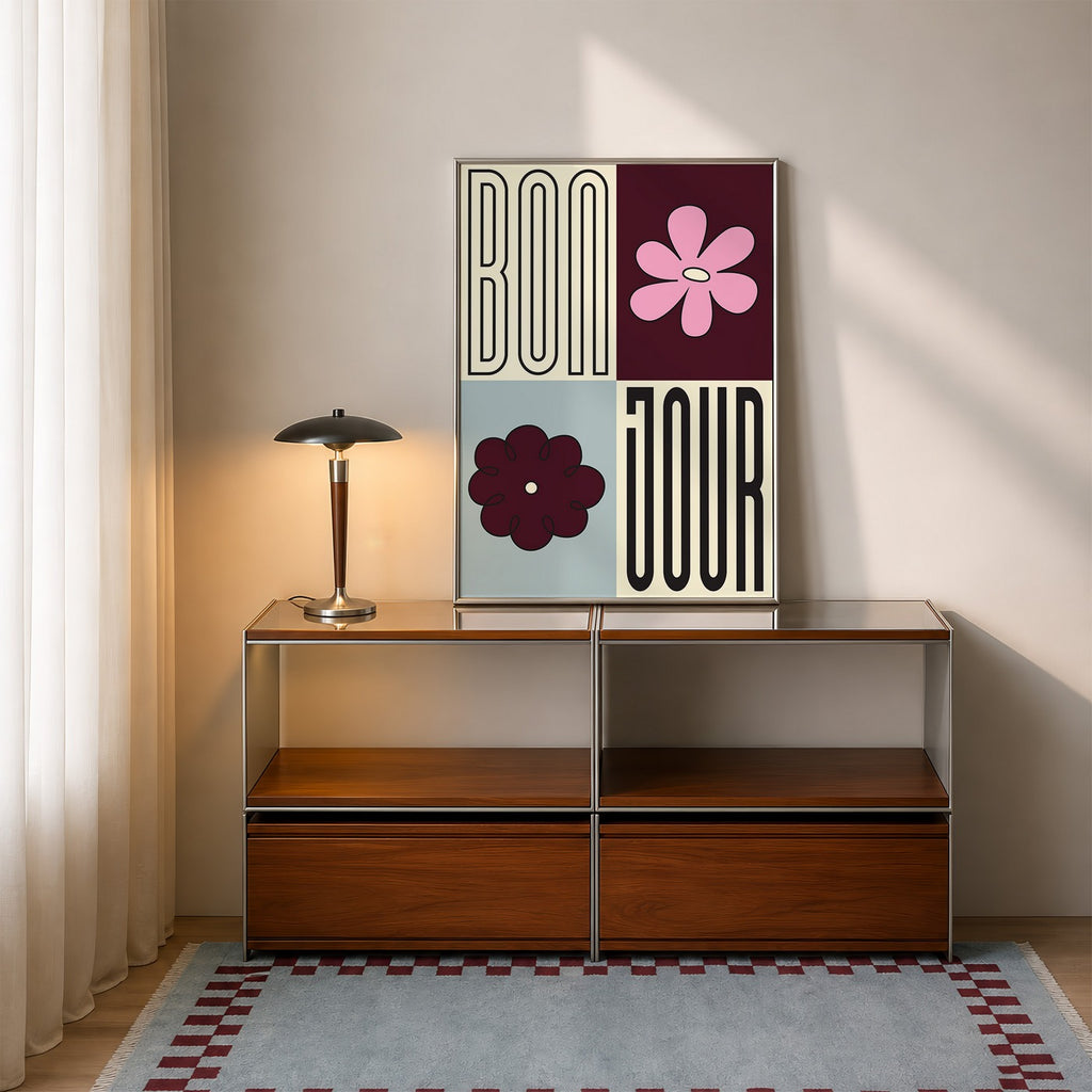 Kitchen - Affiche Bonjour - Multi