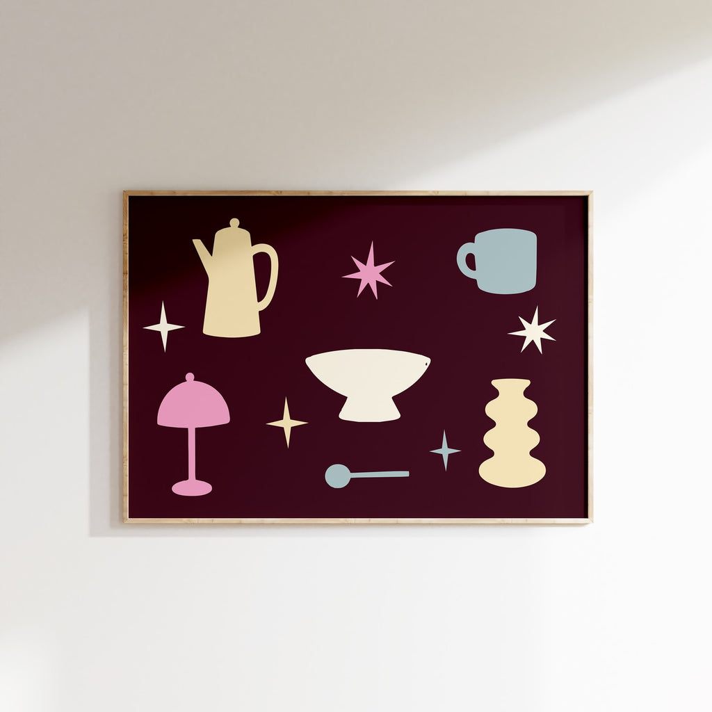 Kitchen - Affiche Kitchen Objects - Multi