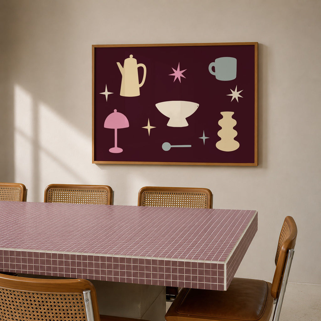 Kitchen - Affiche Kitchen Objects - Multi