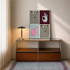 Kitchen - Affiche Miam Miam - Multi