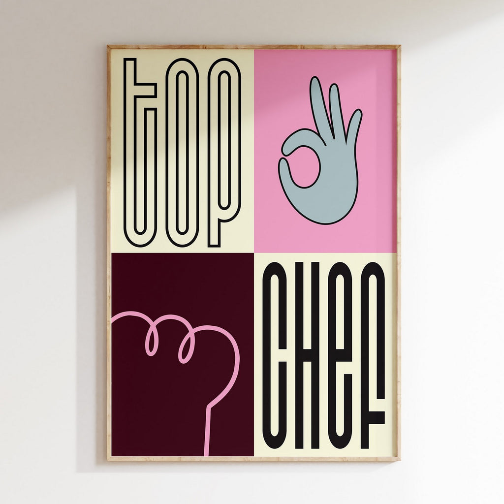 Kitchen - Affiche Top Chef - Multi