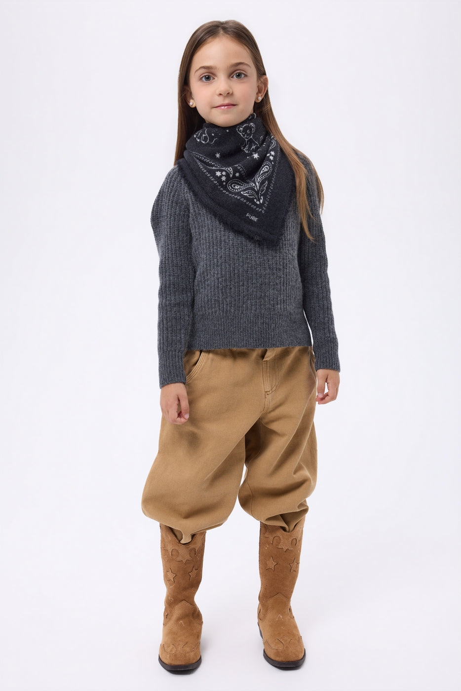 Bandana Cub pequeño - Negro - Infantil