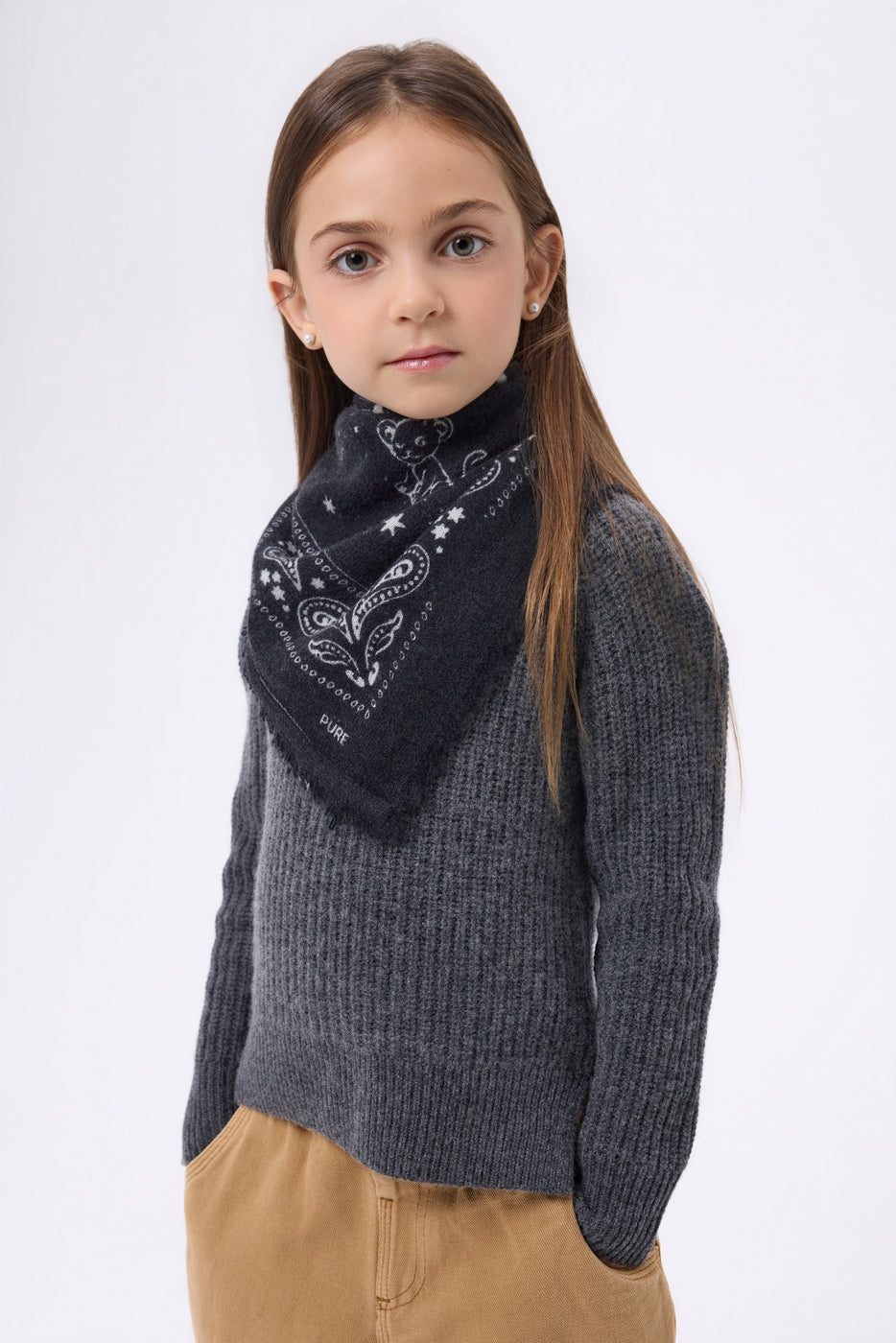 Bandana Cub pequeño - Negro - Infantil