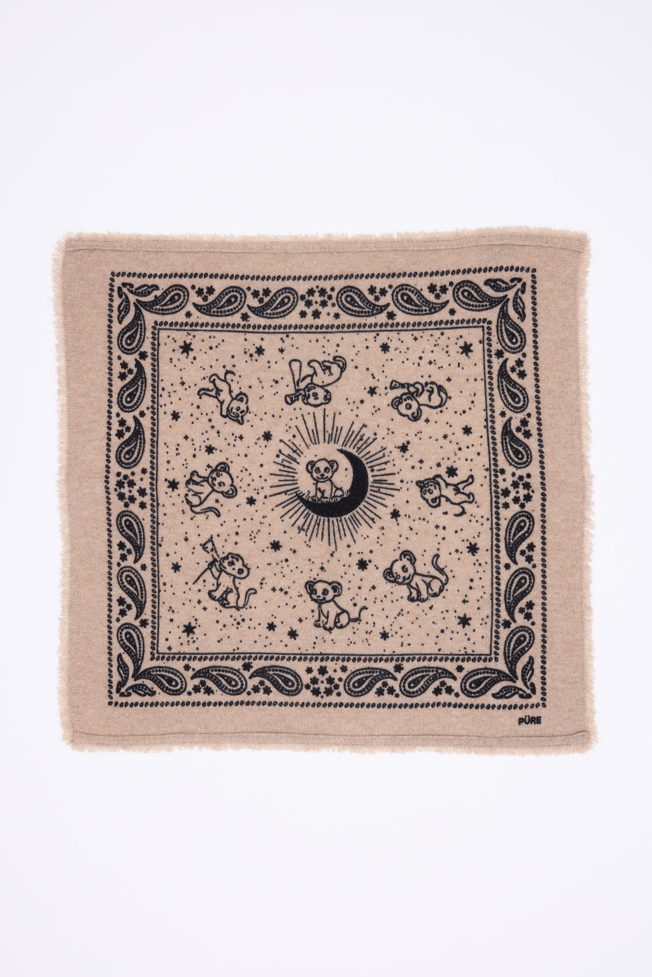 Bandana pequeño Cub - Beige crema - Infantil