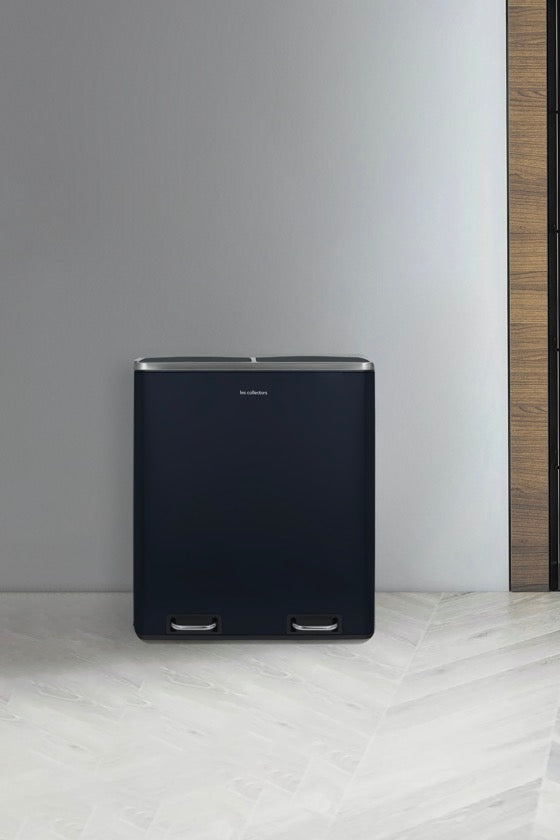 Poubelle De Tri - Bleu Nuit - 54L (3x18L) ou 60L (2x30L)
