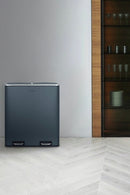 Poubelle De Tri - Gris Bleuté - 54L (3x18L) ou 60L (2x30L)