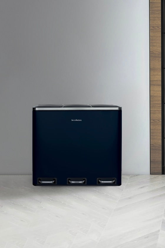 Poubelle De Tri - Bleu Nuit - 54L (3x18L) ou 60L (2x30L)