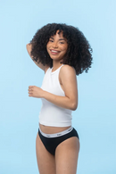 Joy Teen Menstrual Panties - Black Zebra