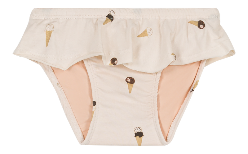 Mimi Ecru Ice Cream Swim Briefs