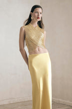 Jupe Chantel - Light Gold
