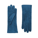 Gants Curly Peau Lainée - Teal - Femme
