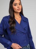 Trench Curtis Bleu