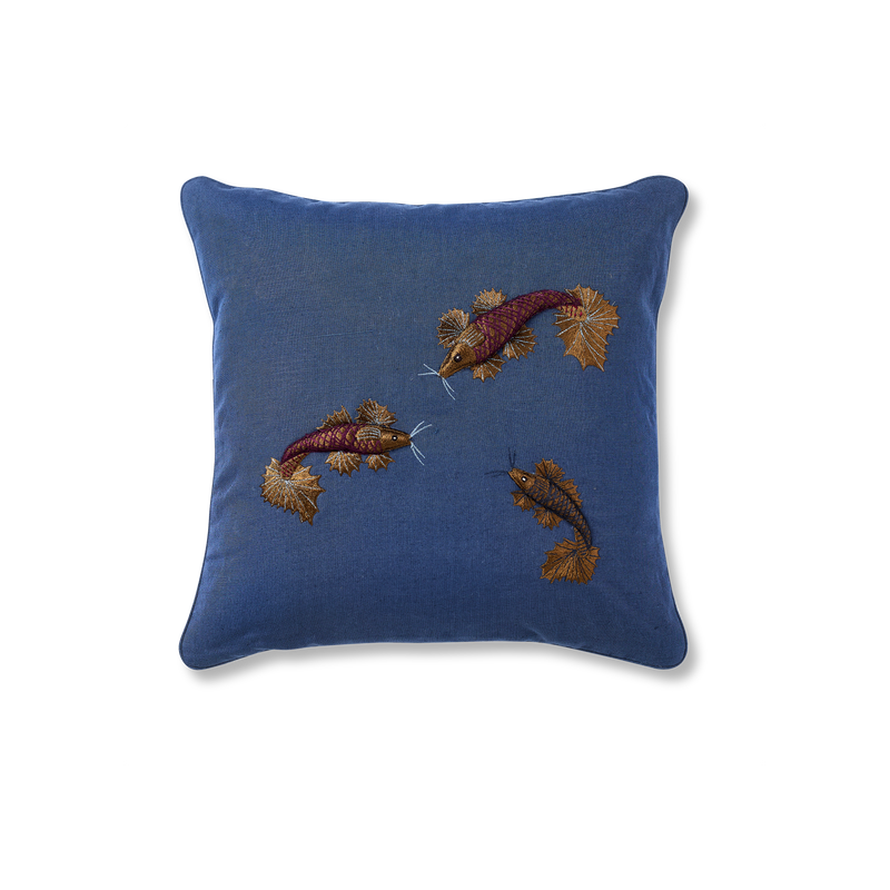 Cojín - Ocean Nest - Azul marino