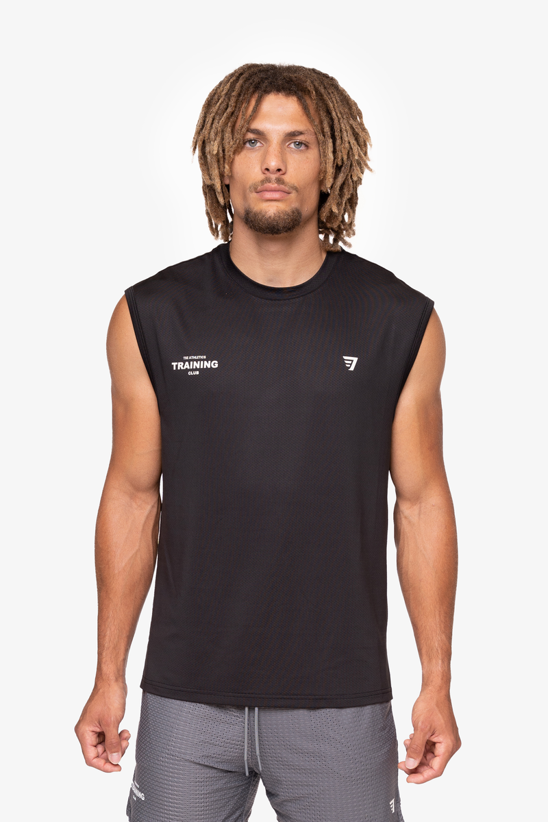 Cut-Off Light Mesh - Black