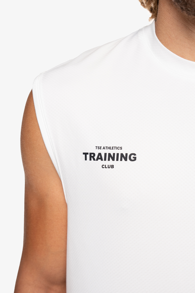 Cut Off Light Mesh - White