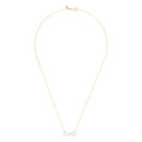 Collier "Infinity" Or Jaune 375/1000