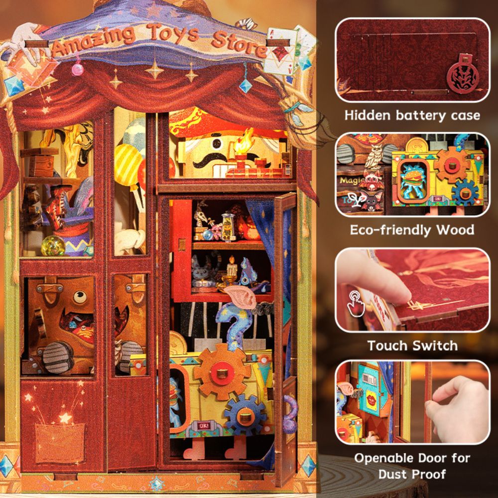 Book Nook - Le Magasin De Jouets Merveilleux