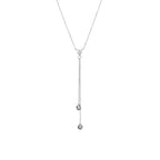 Collier "Cordou" D0,05/3 - Or Blanc 375/1000