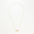 Collana "Colorama" quarzo citrino peridoto 0,91/5 - Oro giallo 375/1000